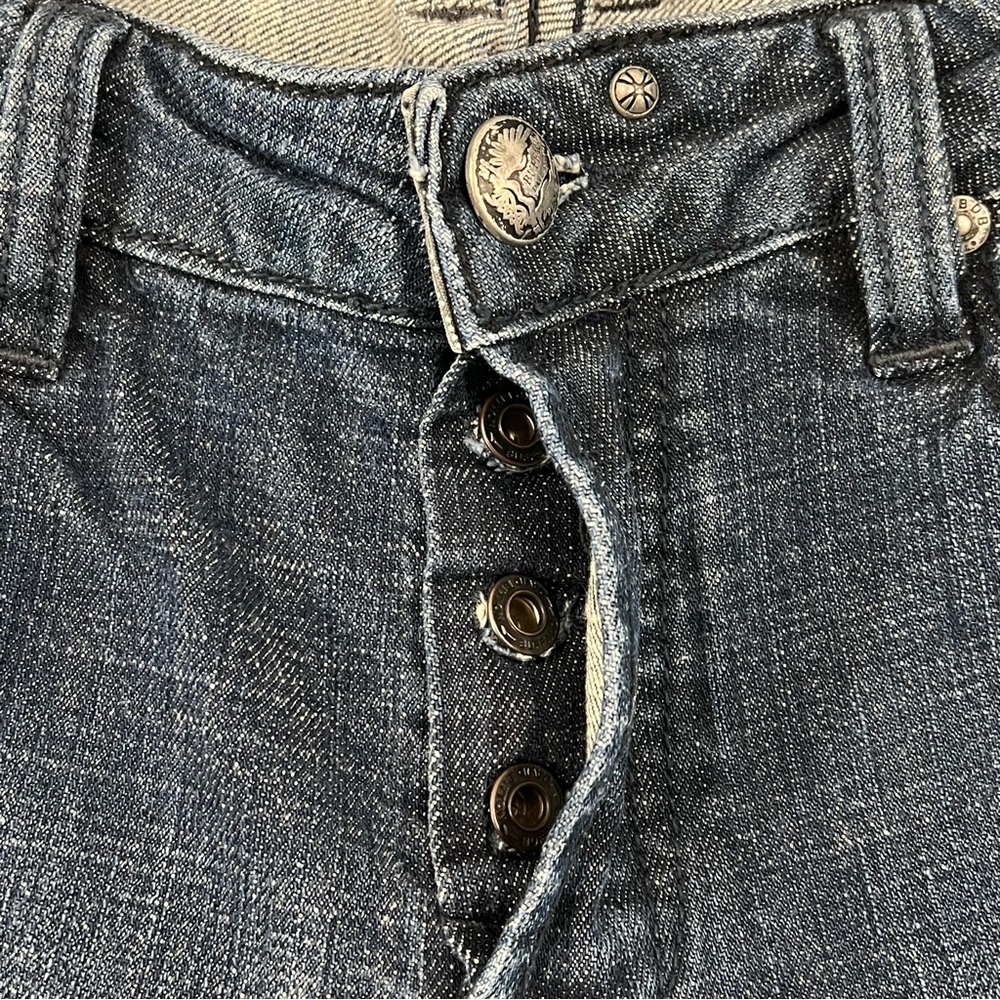 Buffalo David Bitton Six Straight Jeans W32 L30 Medium Wash EUC - Picture 4 of 7